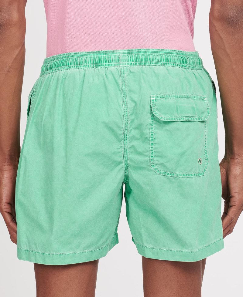 Bright Green Barbour Turnberry Swim Shorts | XPJ-478632