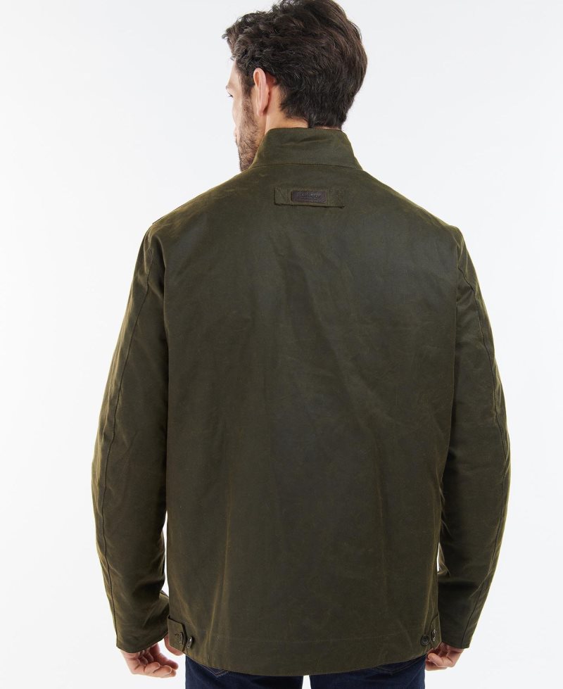 Brown Barbour Sheldon Wax Jacket | HPX-286573