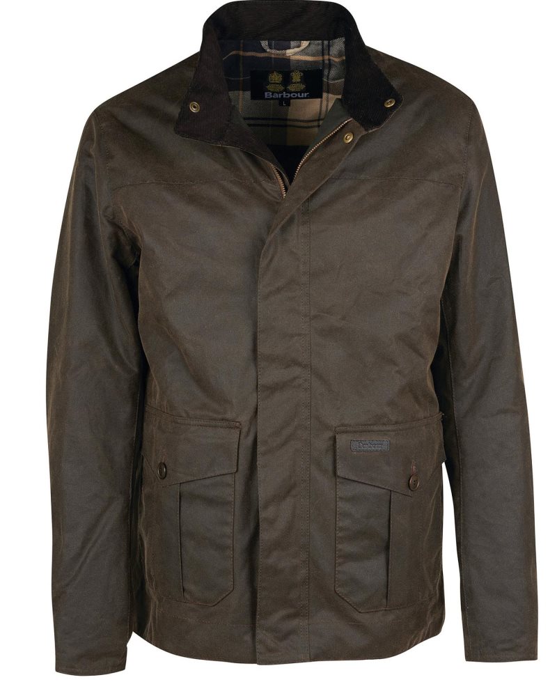 Brown Barbour Sheldon Wax Jacket | YTG-079258