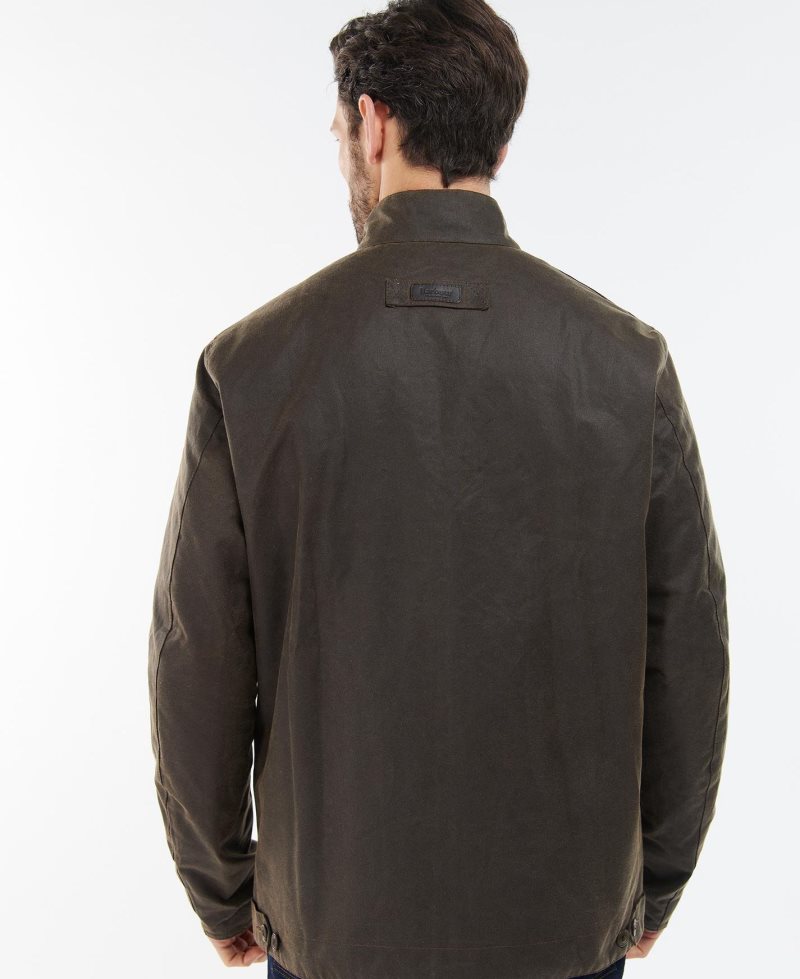 Brown Barbour Sheldon Wax Jacket | YTG-079258