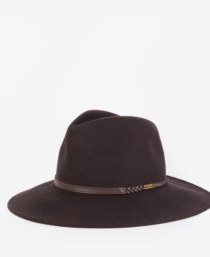 Camel Barbour Tack Fedora | NXK-856021