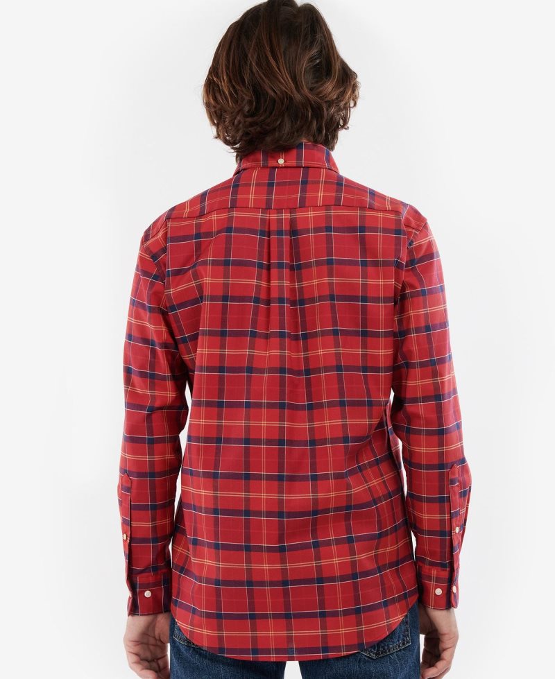 Cardinal Tartan Barbour Tig Shirt | NVM-103845