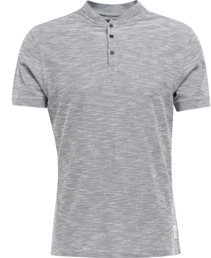 Charcoal Barbour Belgrave Sport Neck T-Shirt | IYH-681094