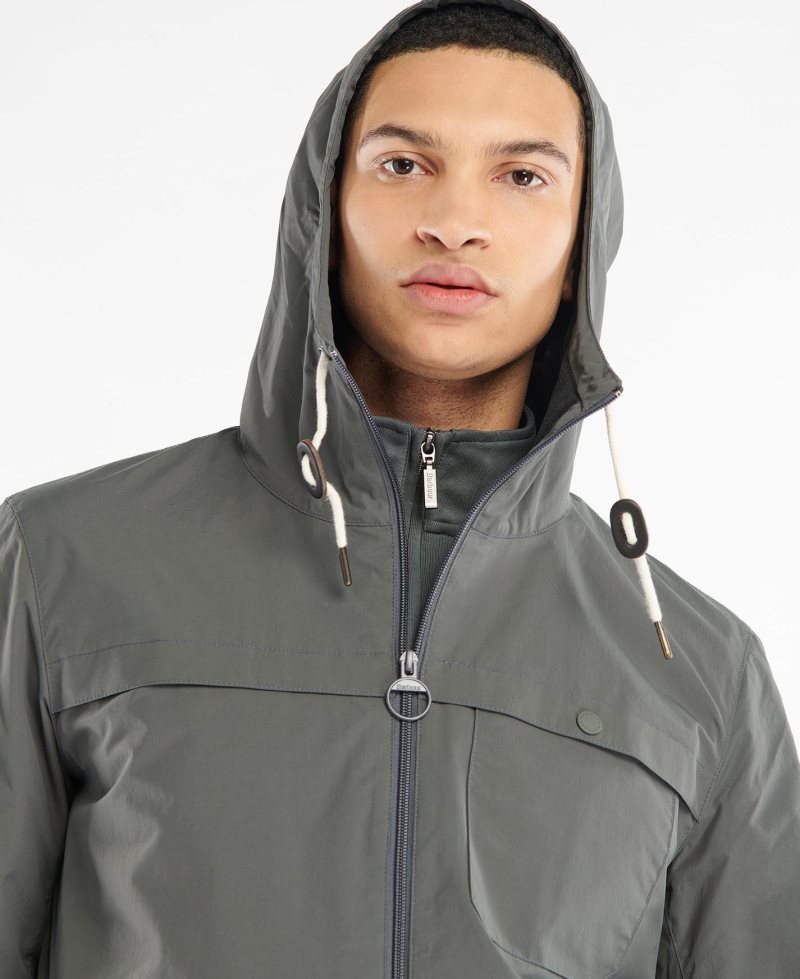 Charcoal Barbour Selby Showerproof Jacket | KLC-980524