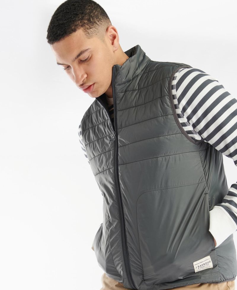 Charcoal Barbour Summer Gilet | XNJ-852697