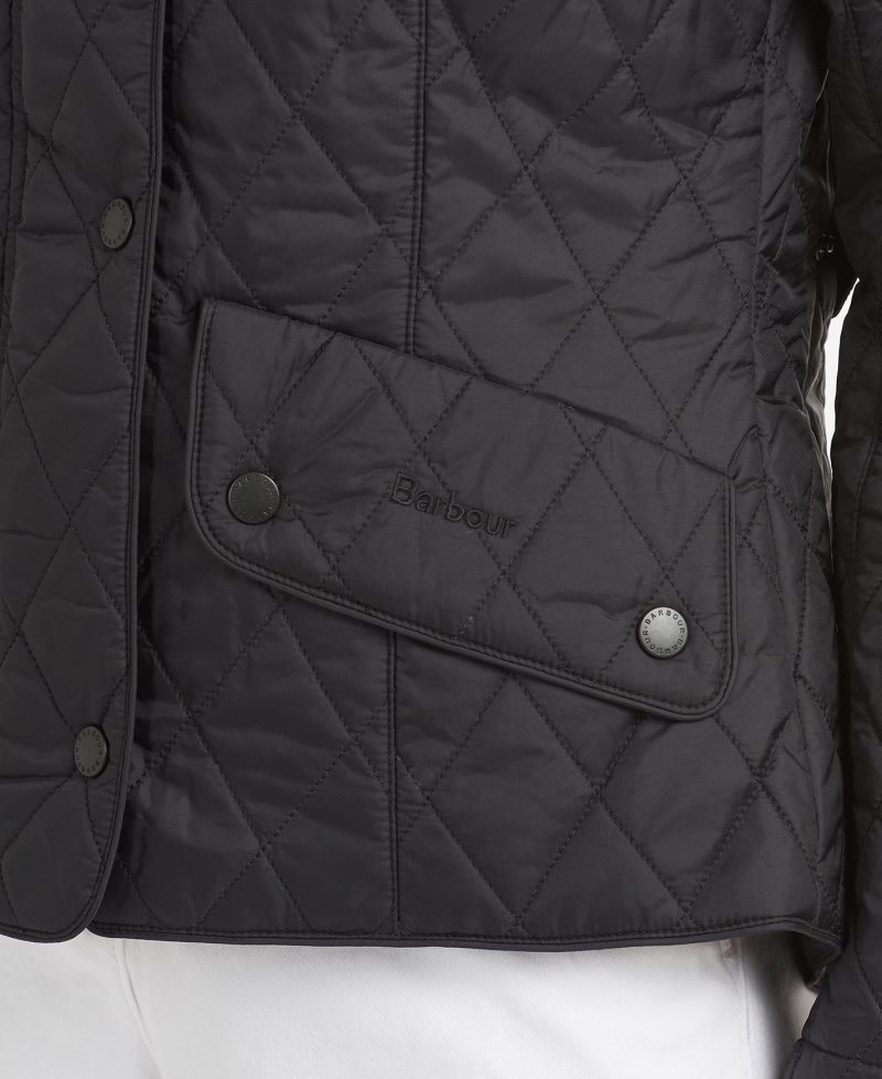 China Blue Barbour Flyweight Cavalry Quilted Jacket | MAS-713654