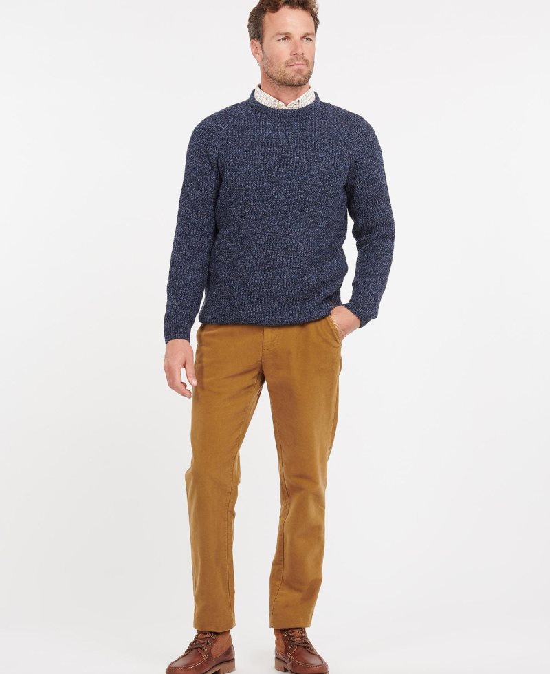 Cinnamon Barbour Pullover Horseford Crew | CTA-842156