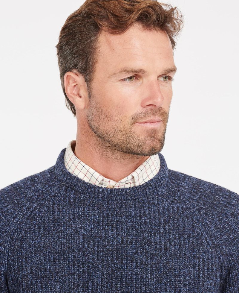 Cinnamon Barbour Pullover Horseford Crew | CTA-842156