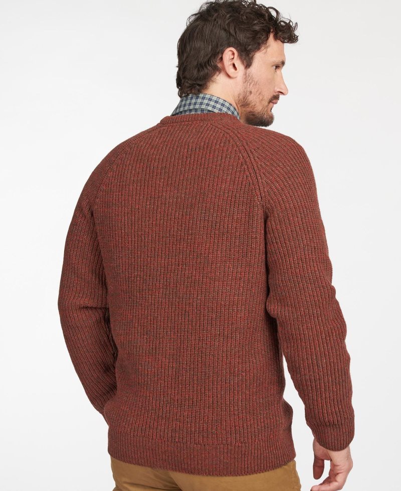 Cinnamon Barbour Pullover Horseford Crew | VPL-381724