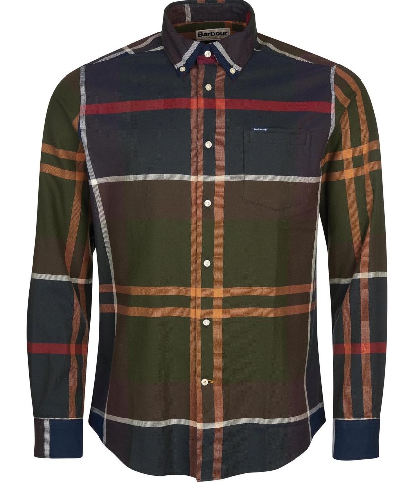 Classic Barbour Dunoon Tailored Shirt | ZBY-803512