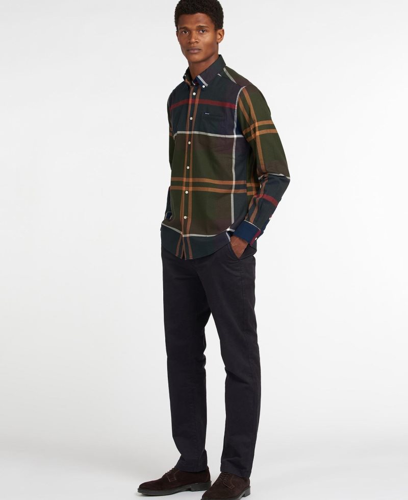 Classic Barbour Dunoon Tailored Shirt | ZBY-803512