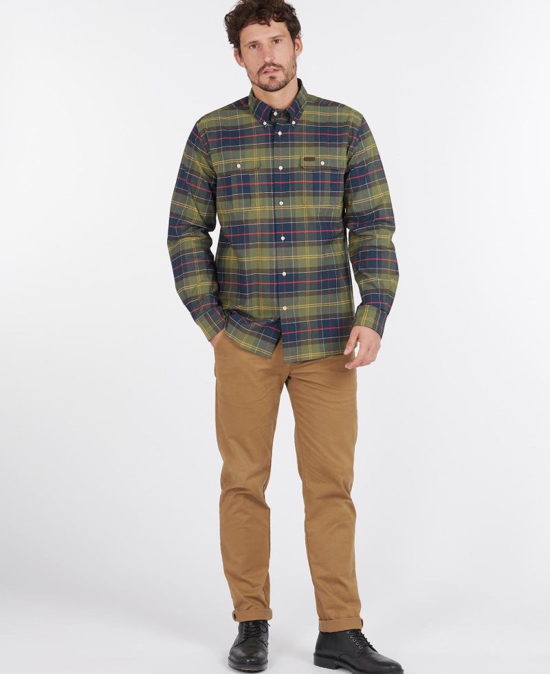 Classic Barbour Fulton Coolmax Shirt | WOK-026185