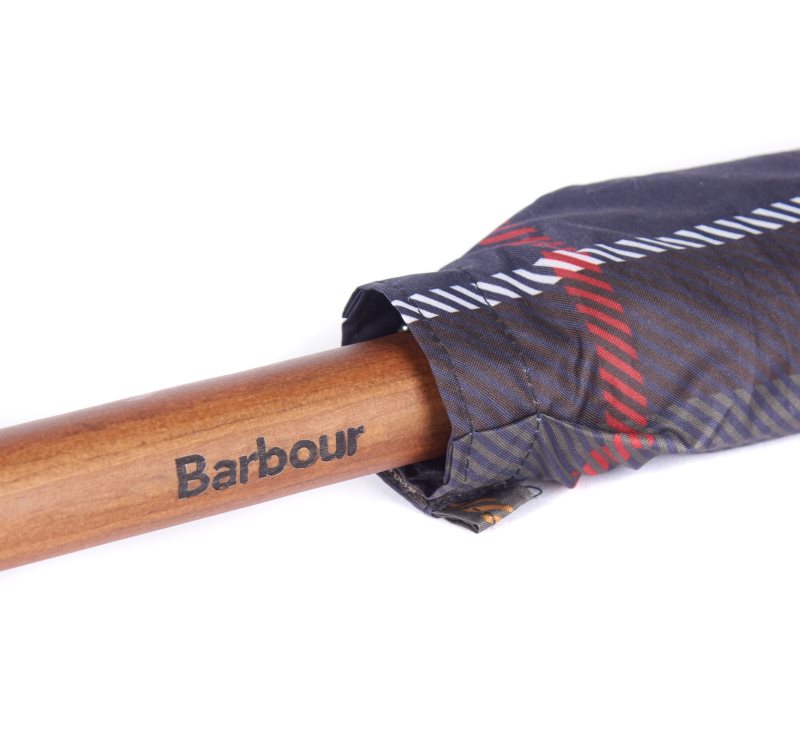 Classic Barbour Tartan Walker Umbrella | QIH-319567