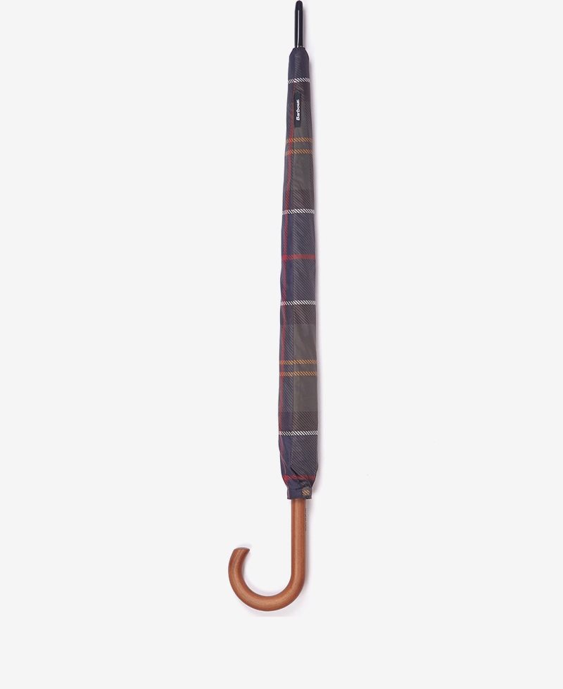 Classic Barbour Tartan Walker Umbrella | QIH-319567