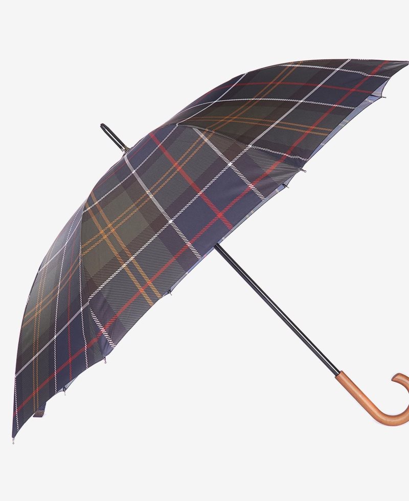 Classic Barbour Tartan Walker Umbrella | QIH-319567