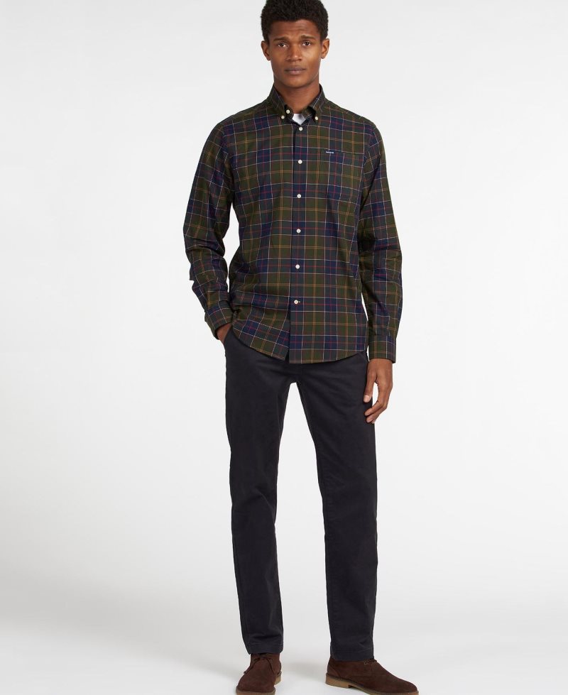 Classic Tartan Barbour Wetherham Tailored Shirt | WTP-350679