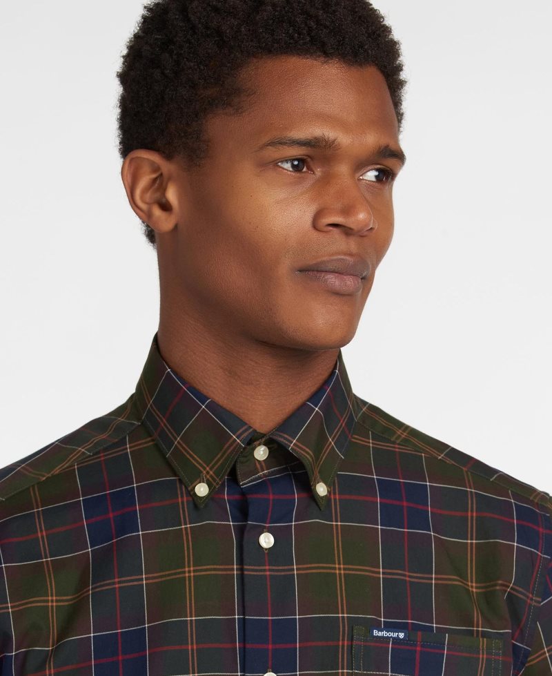 Classic Tartan Barbour Wetherham Tailored Shirt | WTP-350679