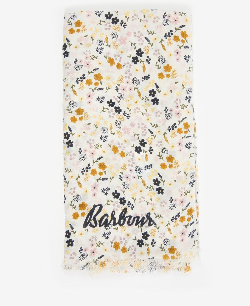 Cloud Barbour Ditsy Floral Print Wrap | BVH-305982