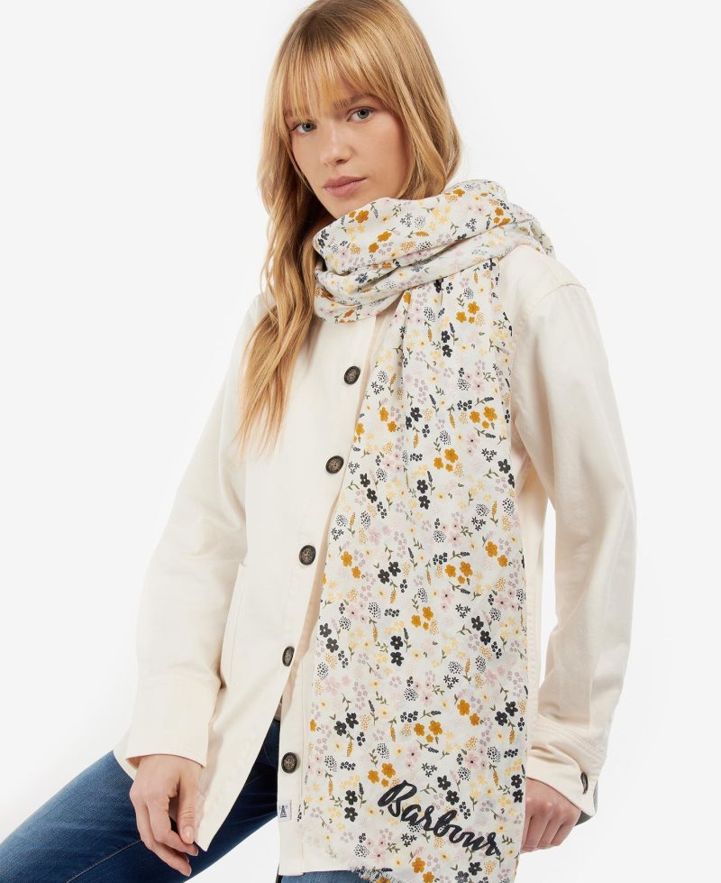 Cloud Barbour Ditsy Floral Print Wrap | BVH-305982