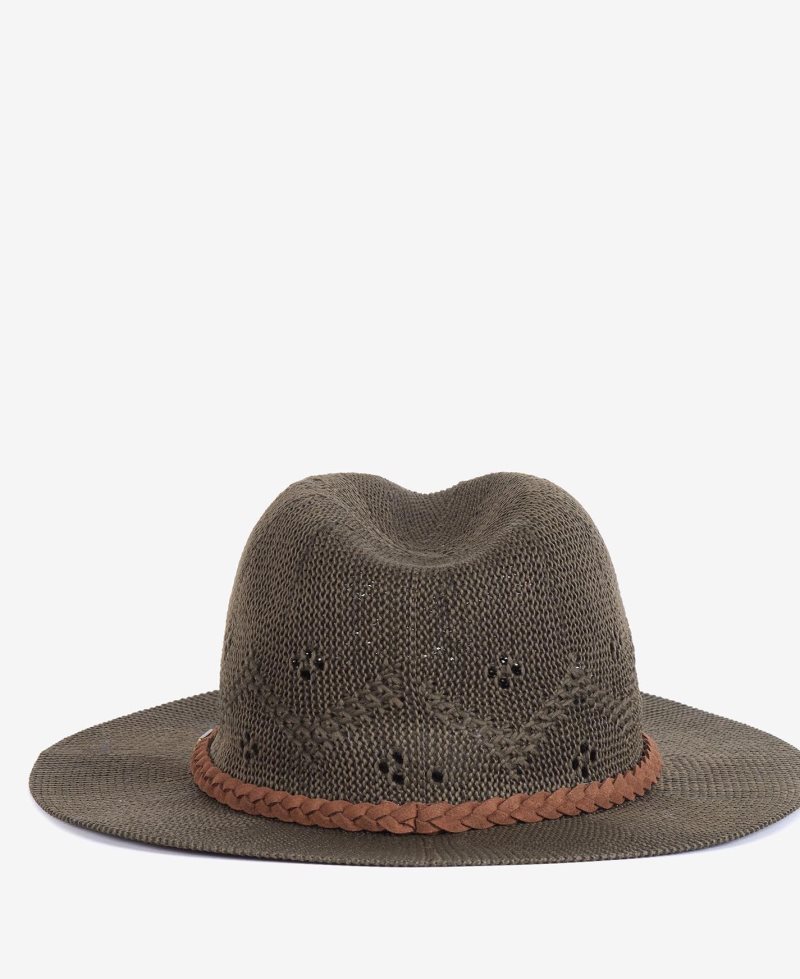 Cream Barbour Flowerdale Trilby | CGR-801569