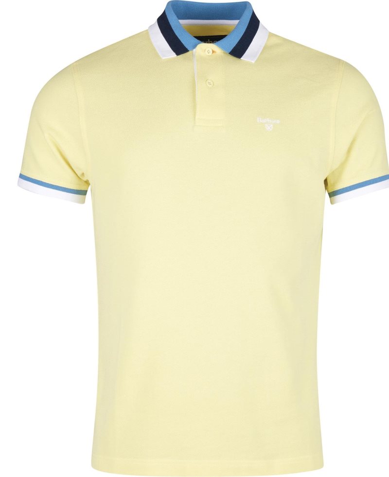 Dusty Mint Barbour Finkle Polo Shirt | YJM-275360