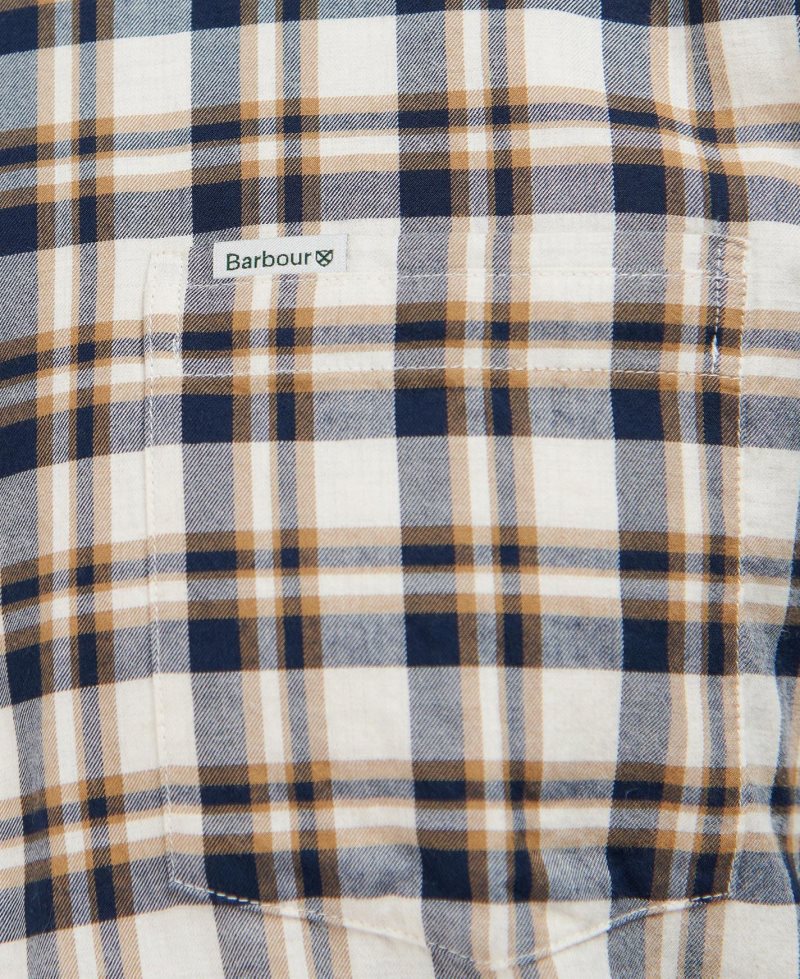 Ecru Marl Barbour Turville Regular Fit Shirt | DXW-924675