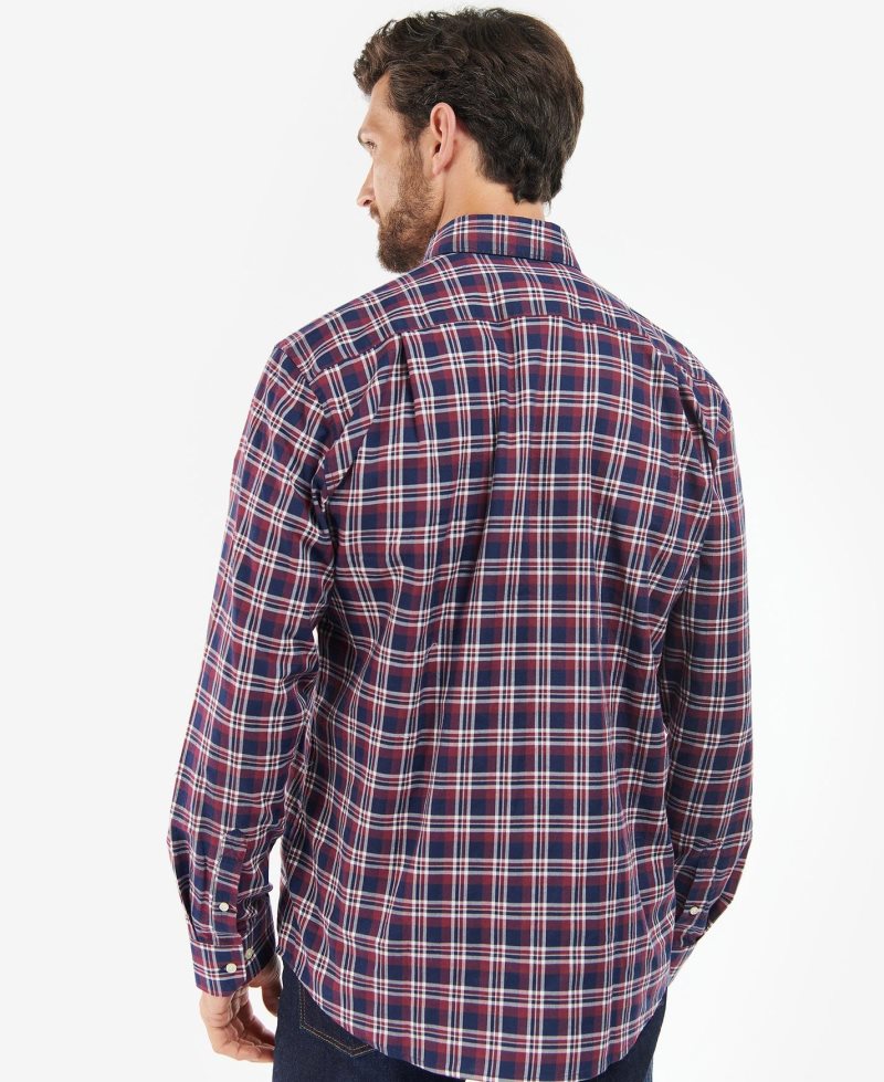 Ecru Marl Barbour Turville Regular Fit Shirt | RAS-507461