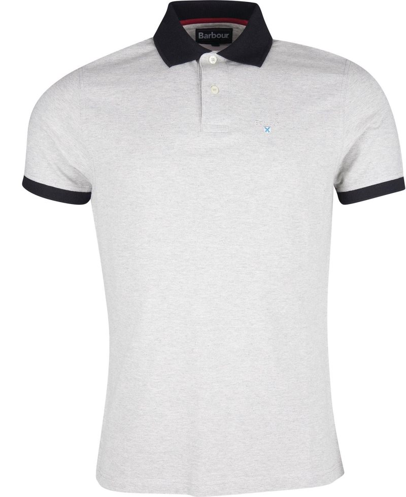 Force Blue Barbour Lynton Polo Shirt | WRQ-294187