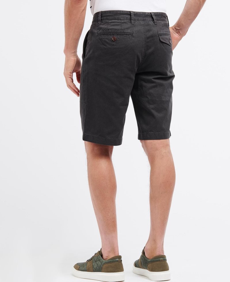 Force Blue Barbour Neuston Twill Shorts | RGM-917638