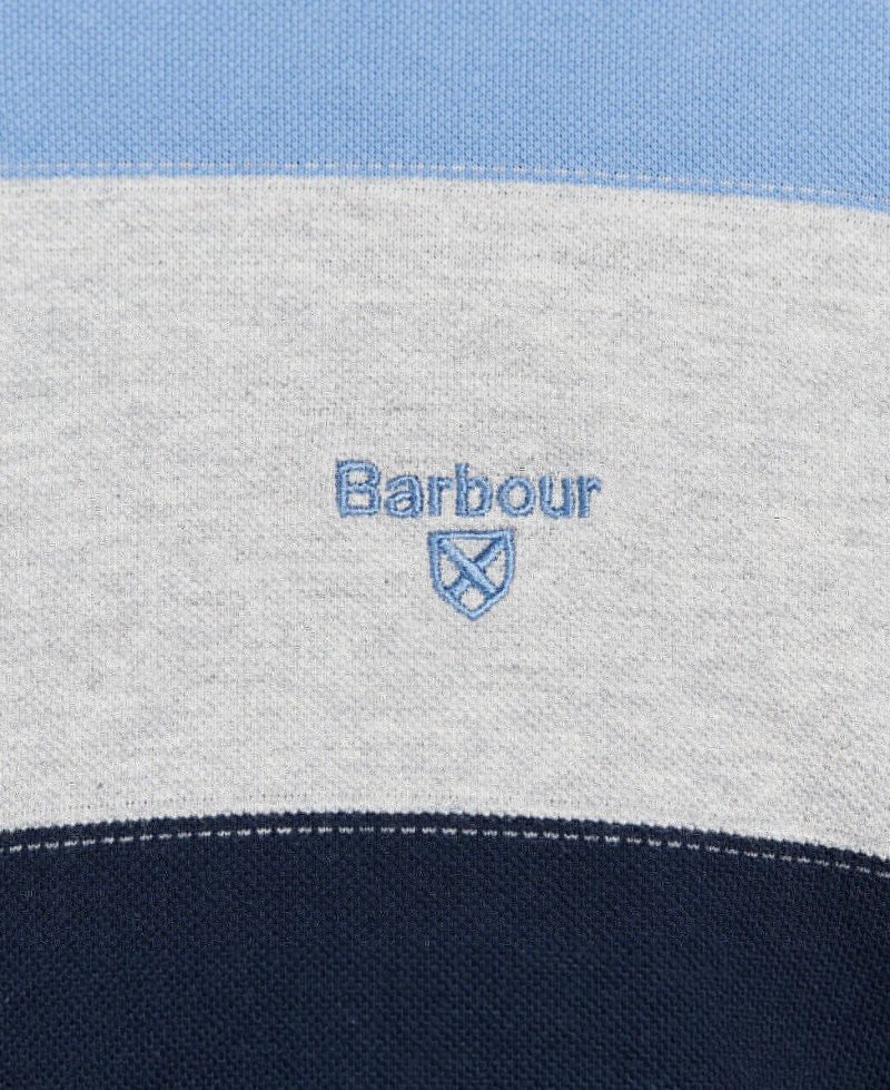 Force Blue Barbour Stanton Polo Shirt | QNK-983520