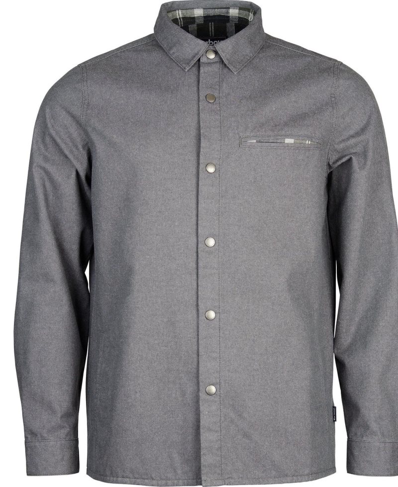 Grey Barbour Halaman Overshirt | ZOY-270619