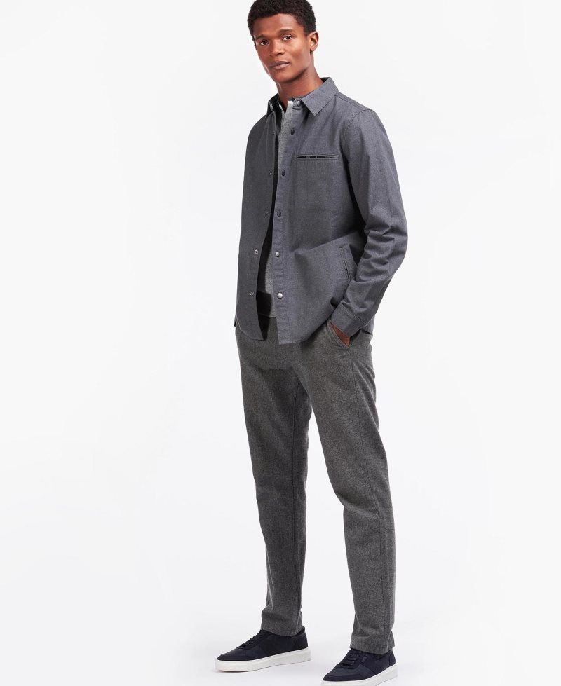 Grey Barbour Halaman Overshirt | ZOY-270619