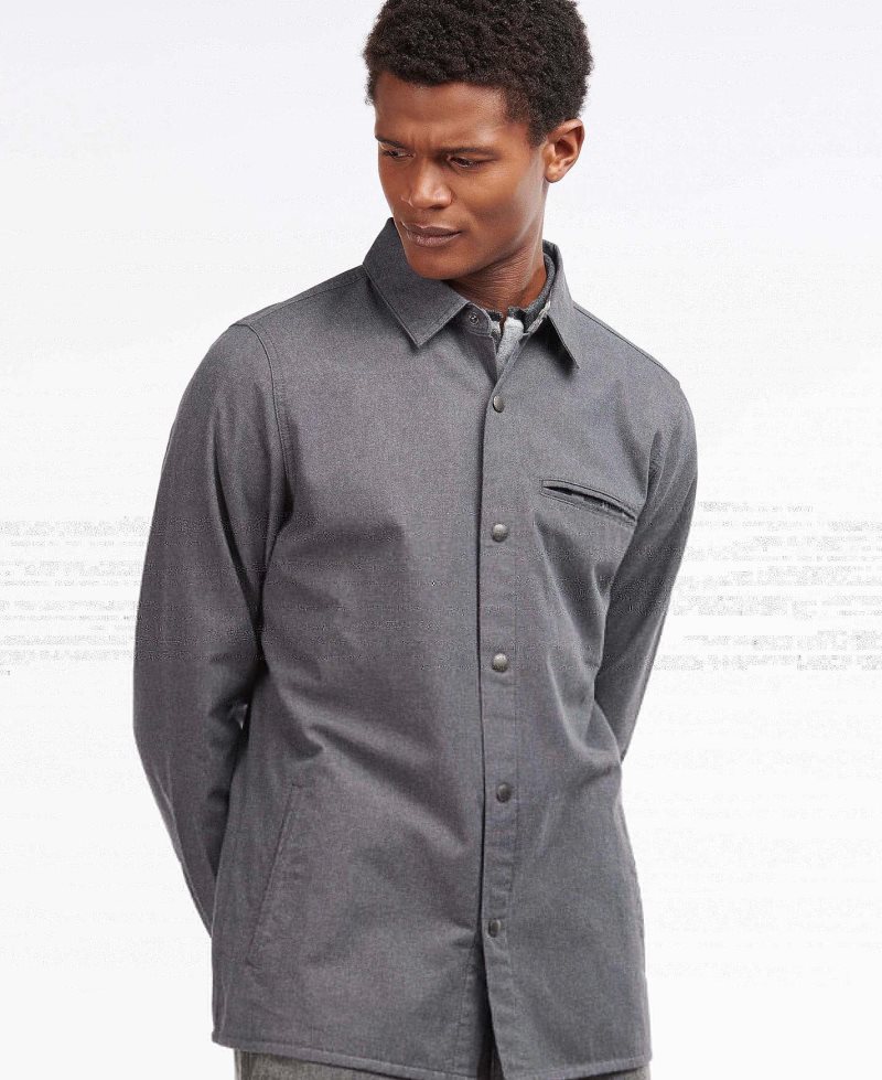 Grey Barbour Halaman Overshirt | ZOY-270619