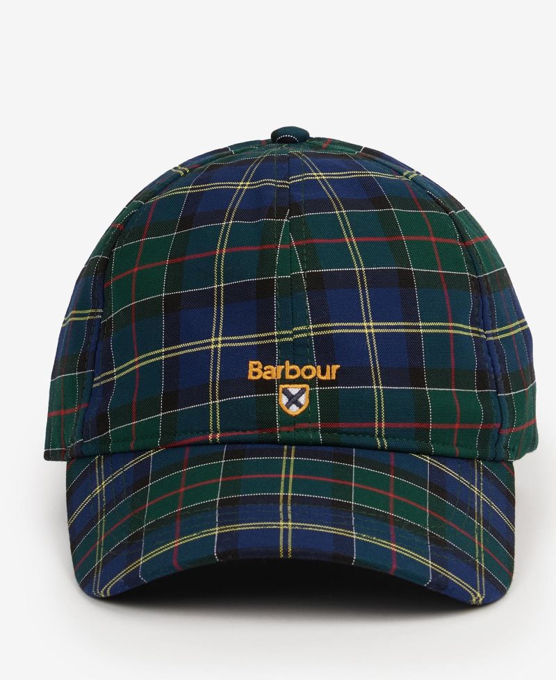 Ivy Tartan Barbour Oxbridge Tartan Sports Cap | CGF-634729