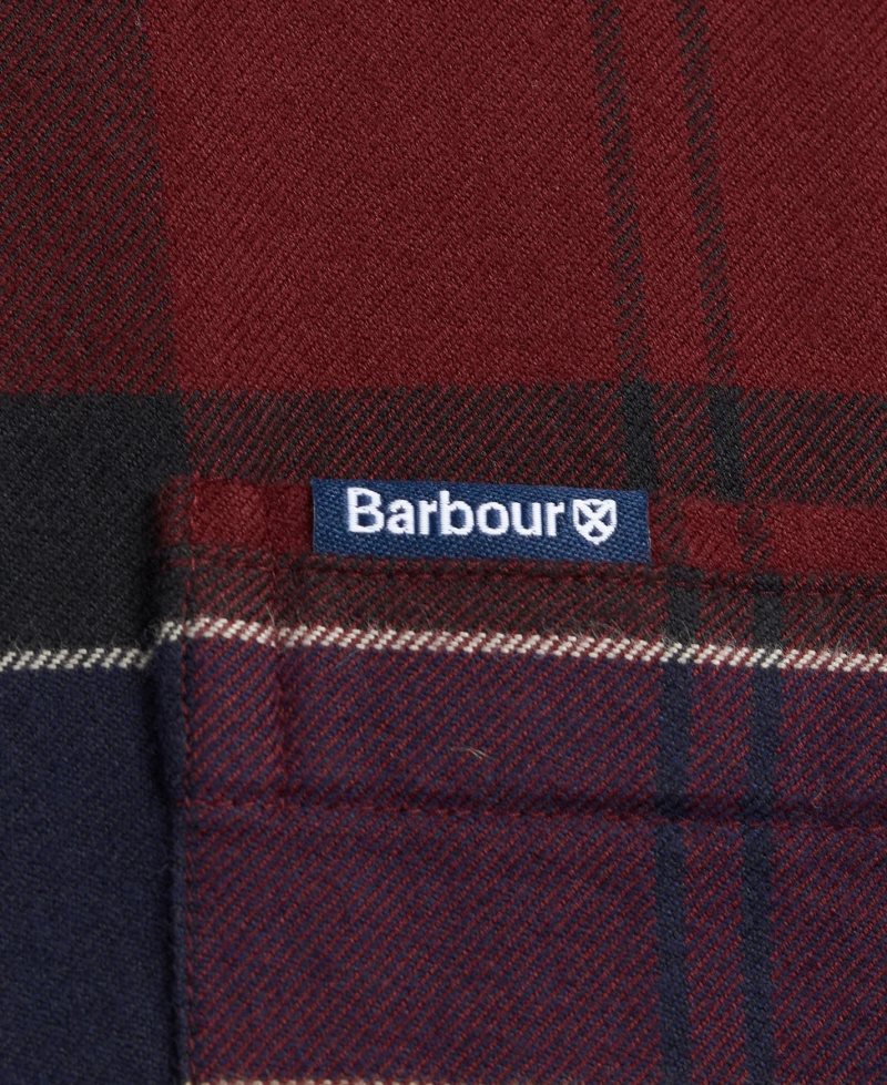 Merlot Barbour Lutsleigh Shirt | KCD-287405