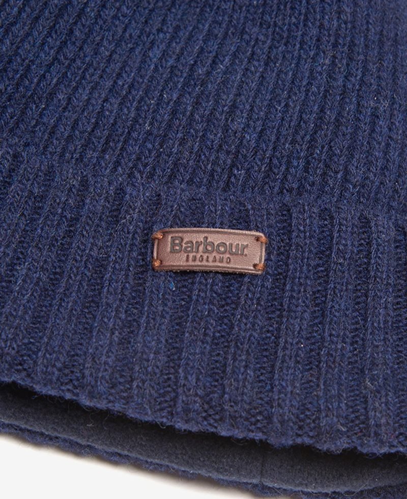 Mid Brown Barbour Beanie Carlton | HNT-307415