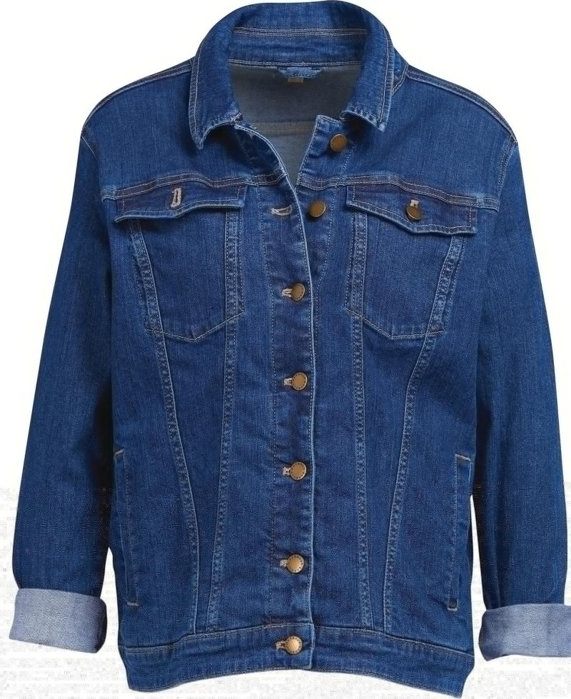 Mid Wash Barbour Willowherb Denim Jacket | RDM-207596