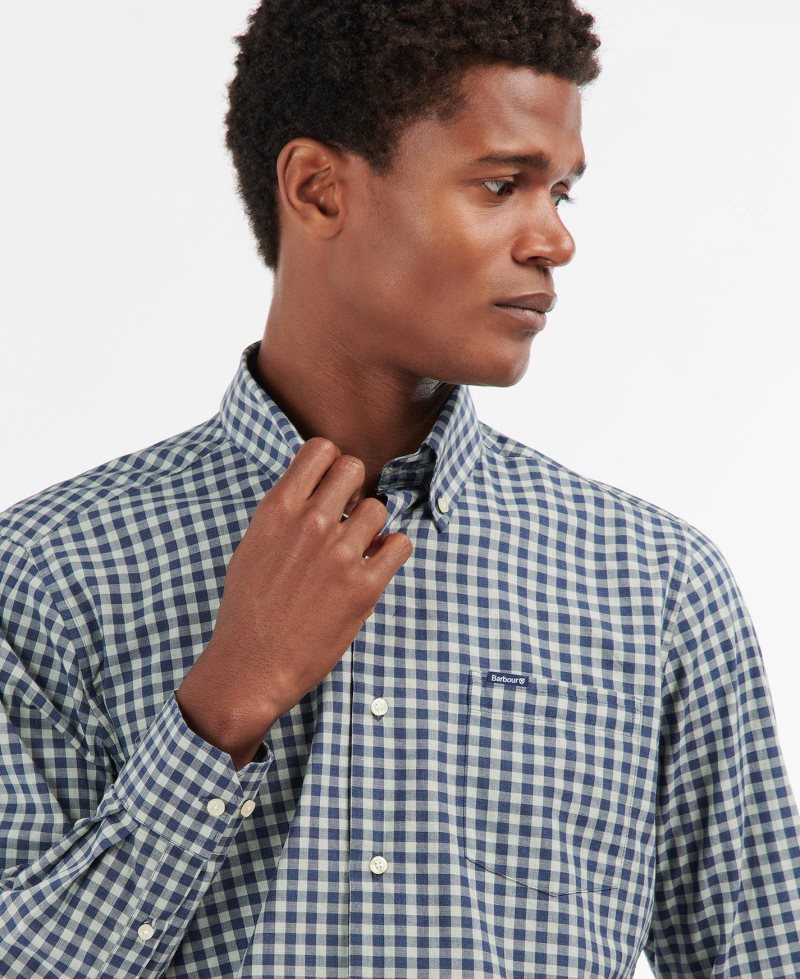 Mint Barbour Merryton Tailored Shirt | PAV-517249