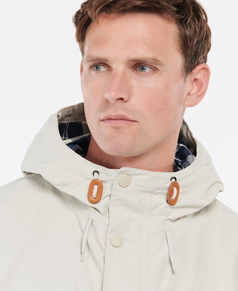 Mist Summer Navy Barbour Summer City Parka Jacket | FGX-609421