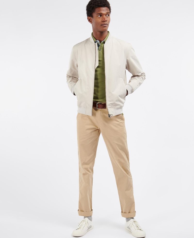 Mist Washed Olive Barbour Ando Casual Jacket | BNM-246580