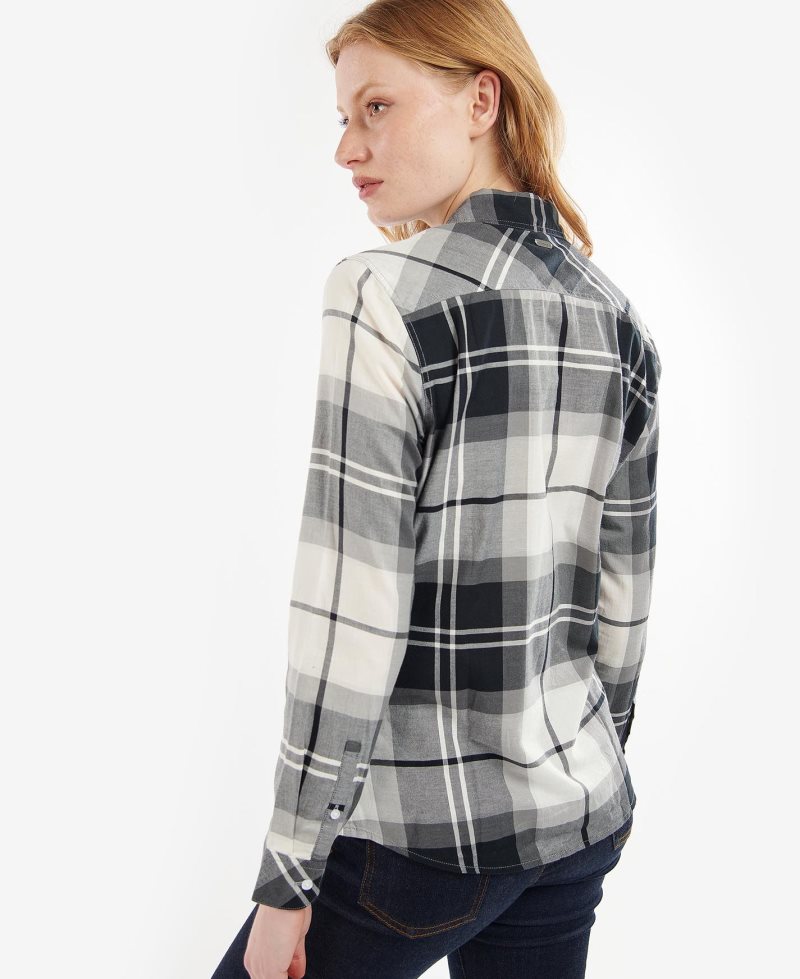 Mono Tartan Barbour Bredon Shirt | VLU-487951