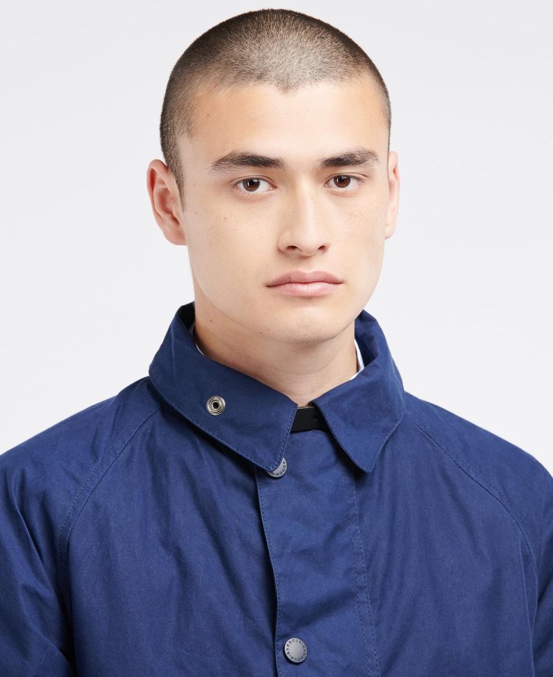 Navy Barbour Ally Capellino Back Casual Jacket | BNQ-203654