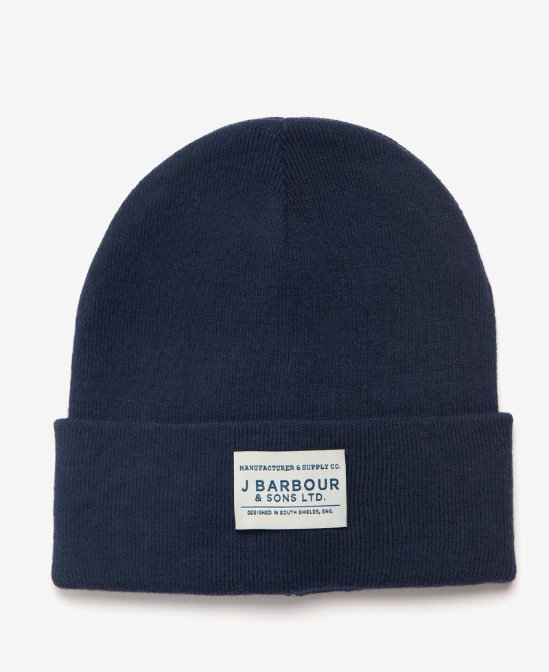 Navy Barbour Beanie Nautic | WYL-024178