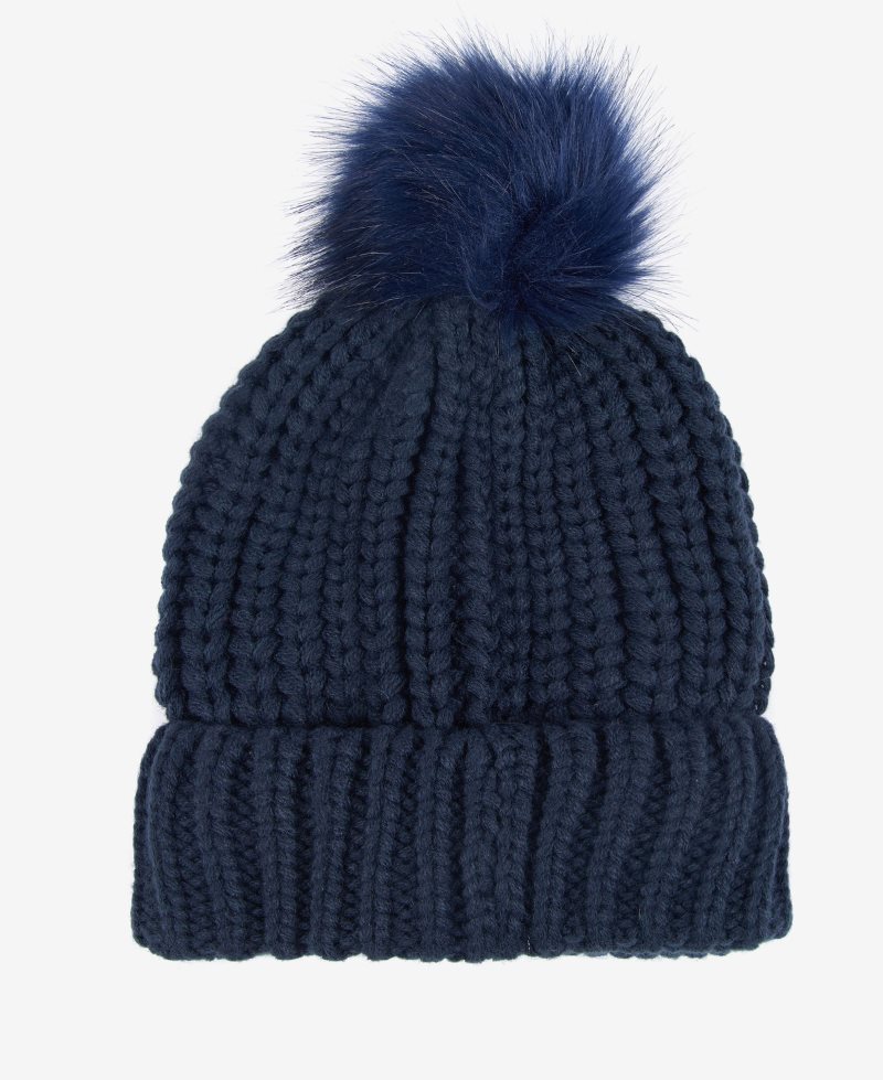 Navy Barbour Beanie Saltburn | YSG-082546