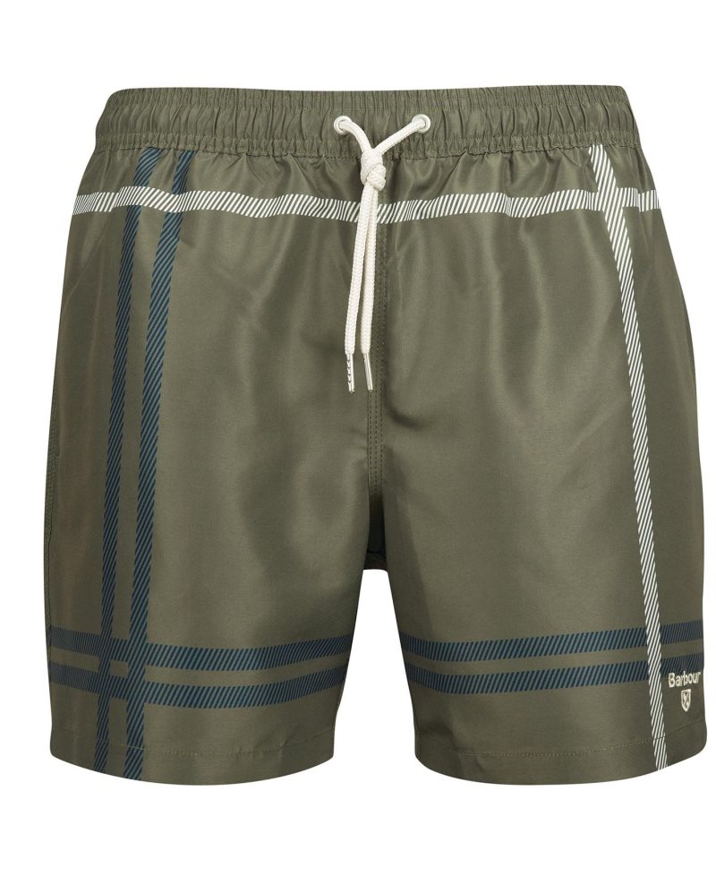 Navy Barbour Blaine Swim Shorts | ZXL-580169