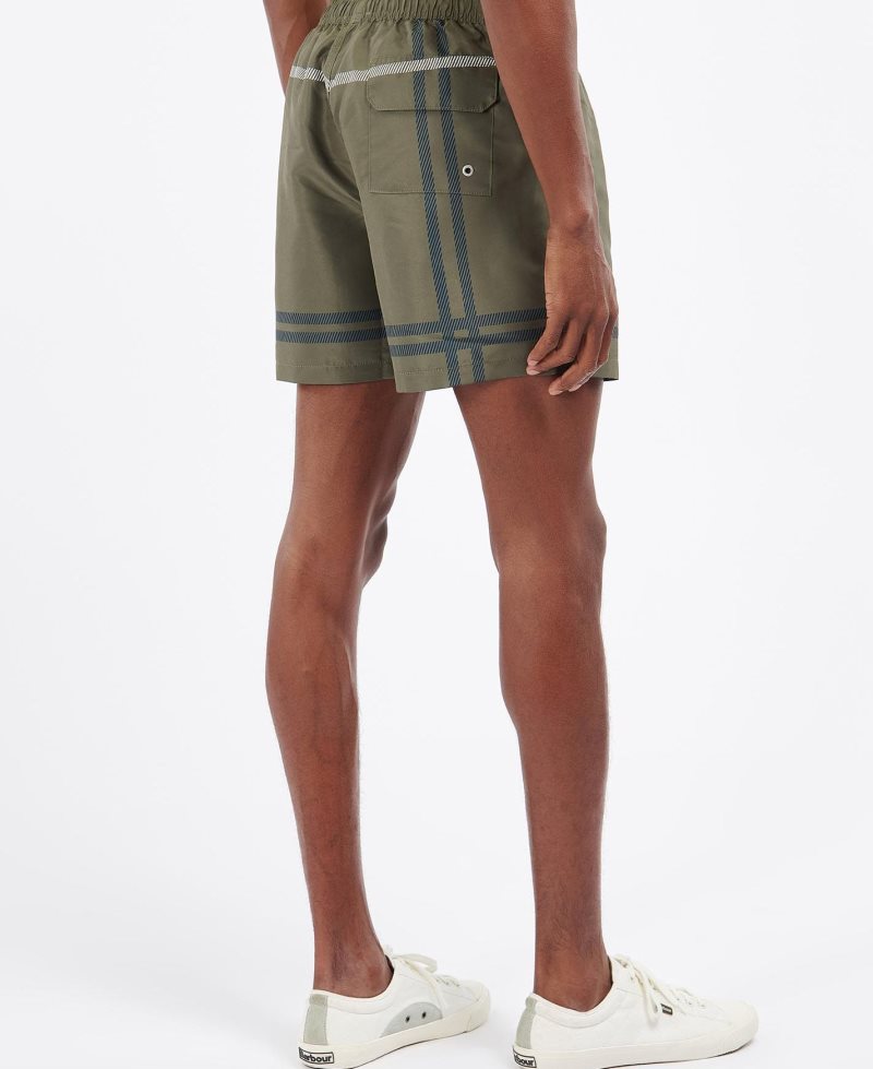 Navy Barbour Blaine Swim Shorts | ZXL-580169