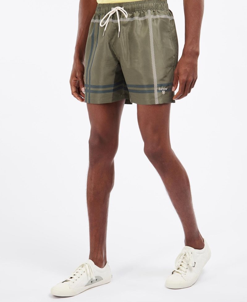 Navy Barbour Blaine Swim Shorts | ZXL-580169