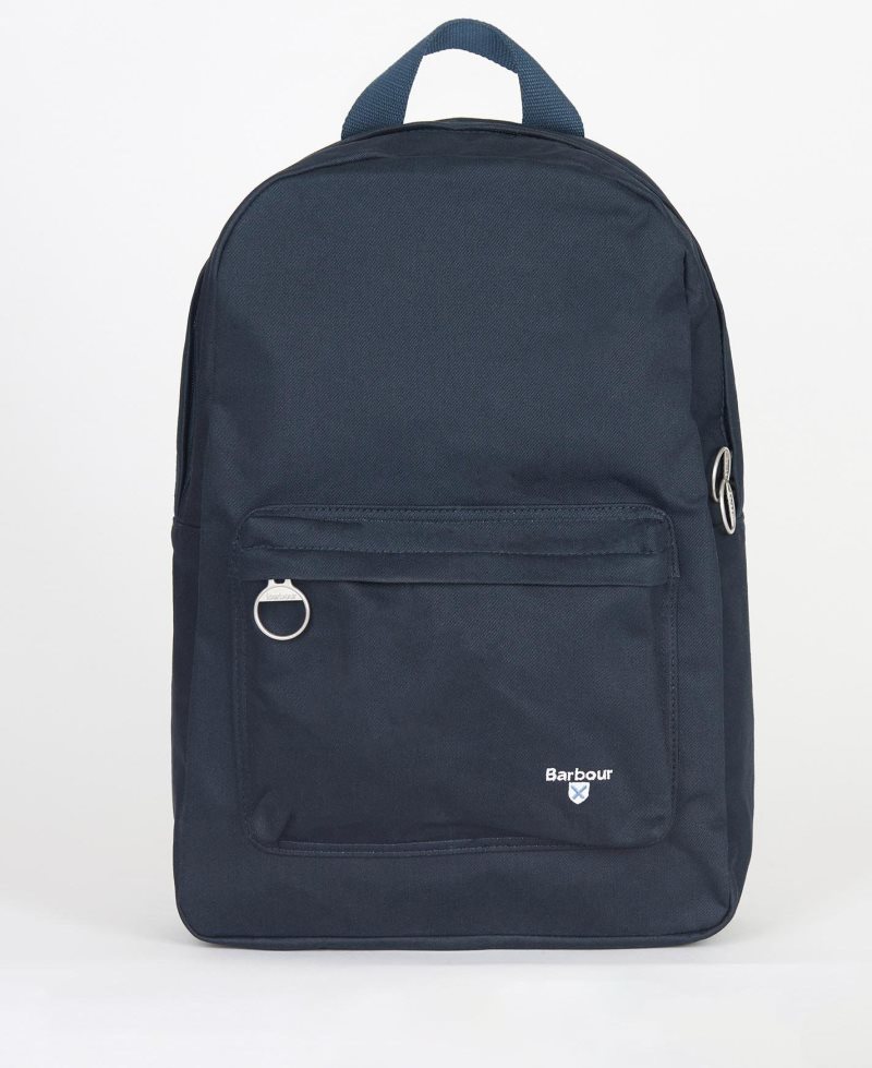 Navy Barbour Cascade Backpack | NCZ-526849