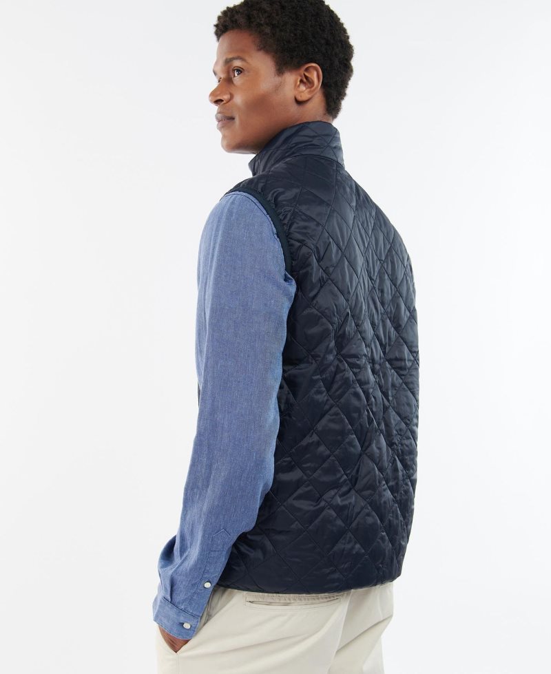 Navy Barbour Chelsea Gilet | MJV-630912