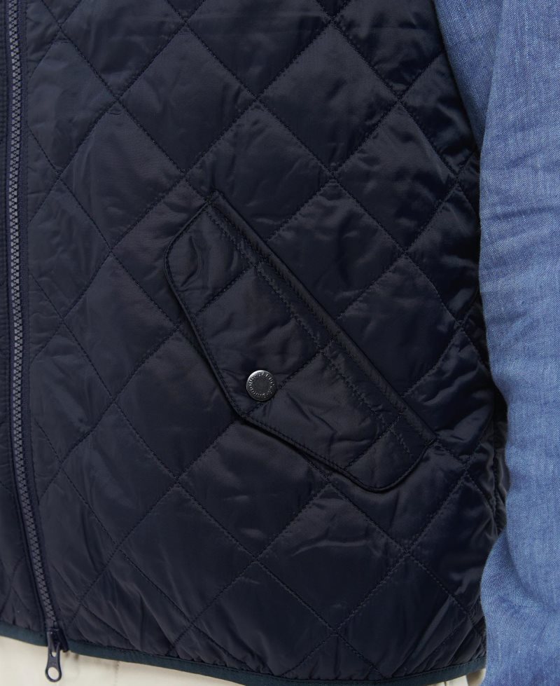 Navy Barbour Chelsea Gilet | MJV-630912